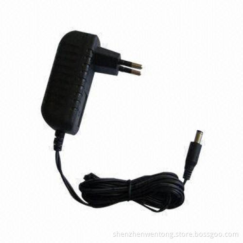 18W AC/DC Adapter with EU Plug and 100 to 240V AC Input Voltage, Sized 74 x 40 x 30mm